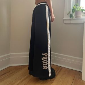 FENTY X PUMA COLLAB LOW RISE WIDE LEG PANT